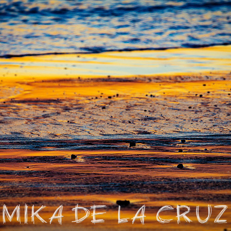 10x10 sunset at the sand